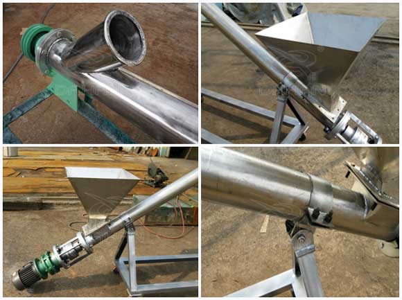 不鏽鋼螺旋輸送機（jī）細節