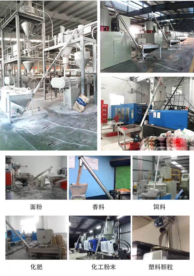 傾斜螺旋輸送機適用(yòng)範圍(wéi):建材行業,化工(gōng)行業,電力行業,煤炭行業,食品行業,造紙行業等