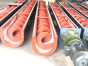 無軸螺旋生(shēng)產車間